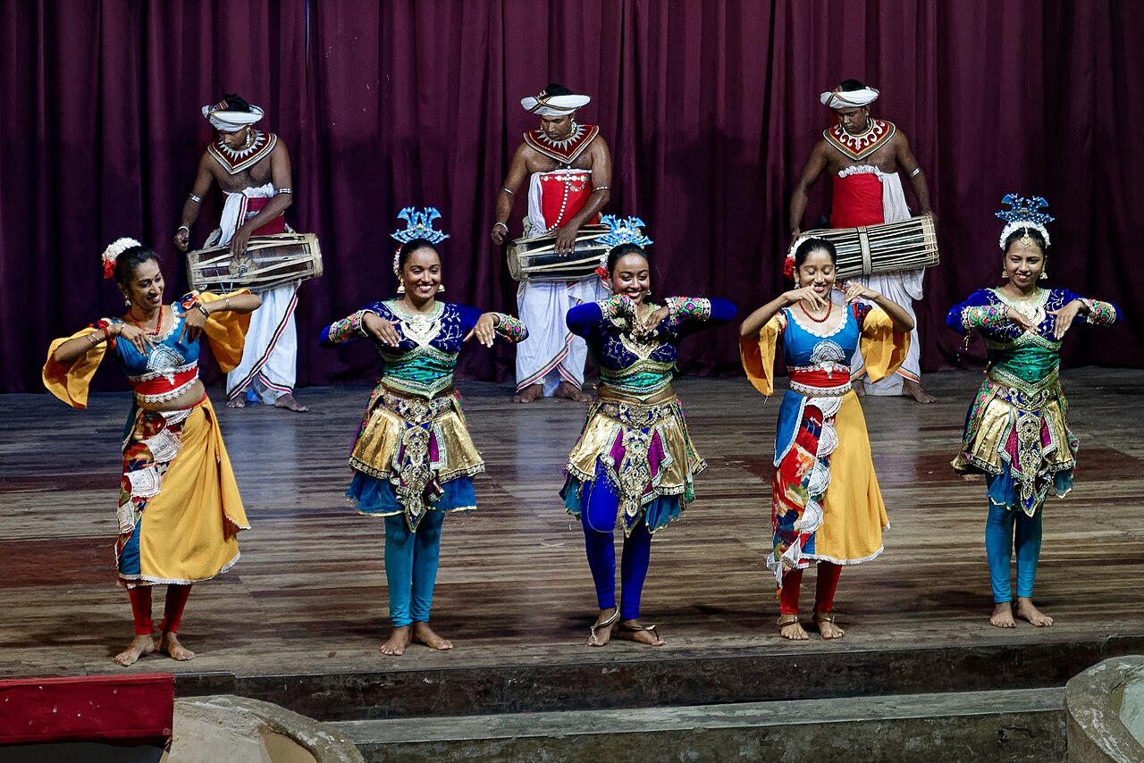 Kandyan dancers on stage